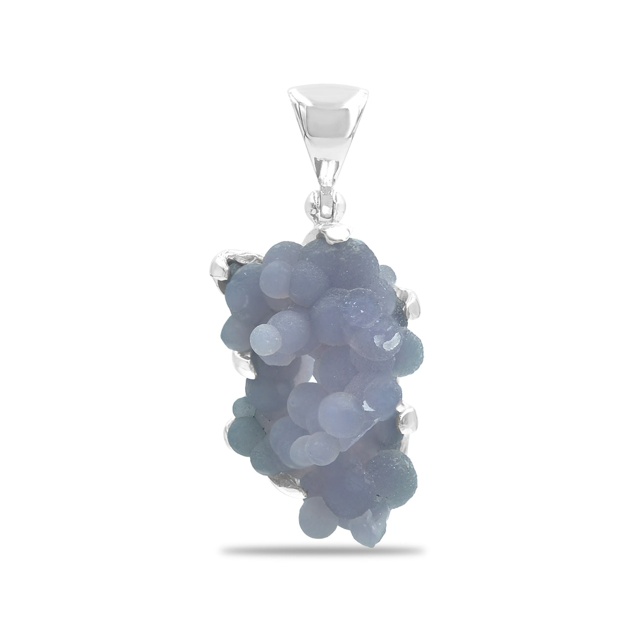 Starborn Grape Chalcedony Pendant in Sterling Silver