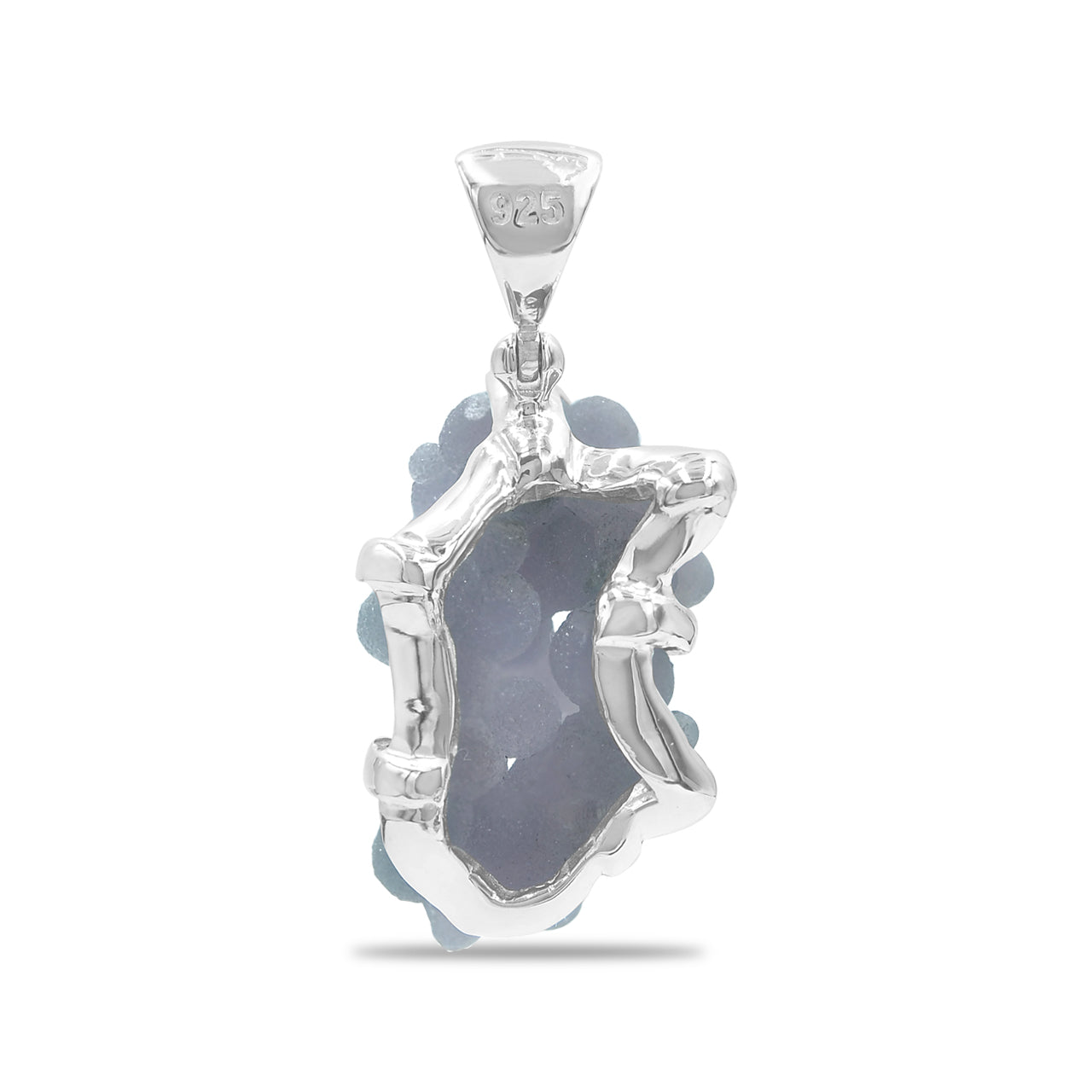 Starborn Grape Chalcedony Pendant in Sterling Silver