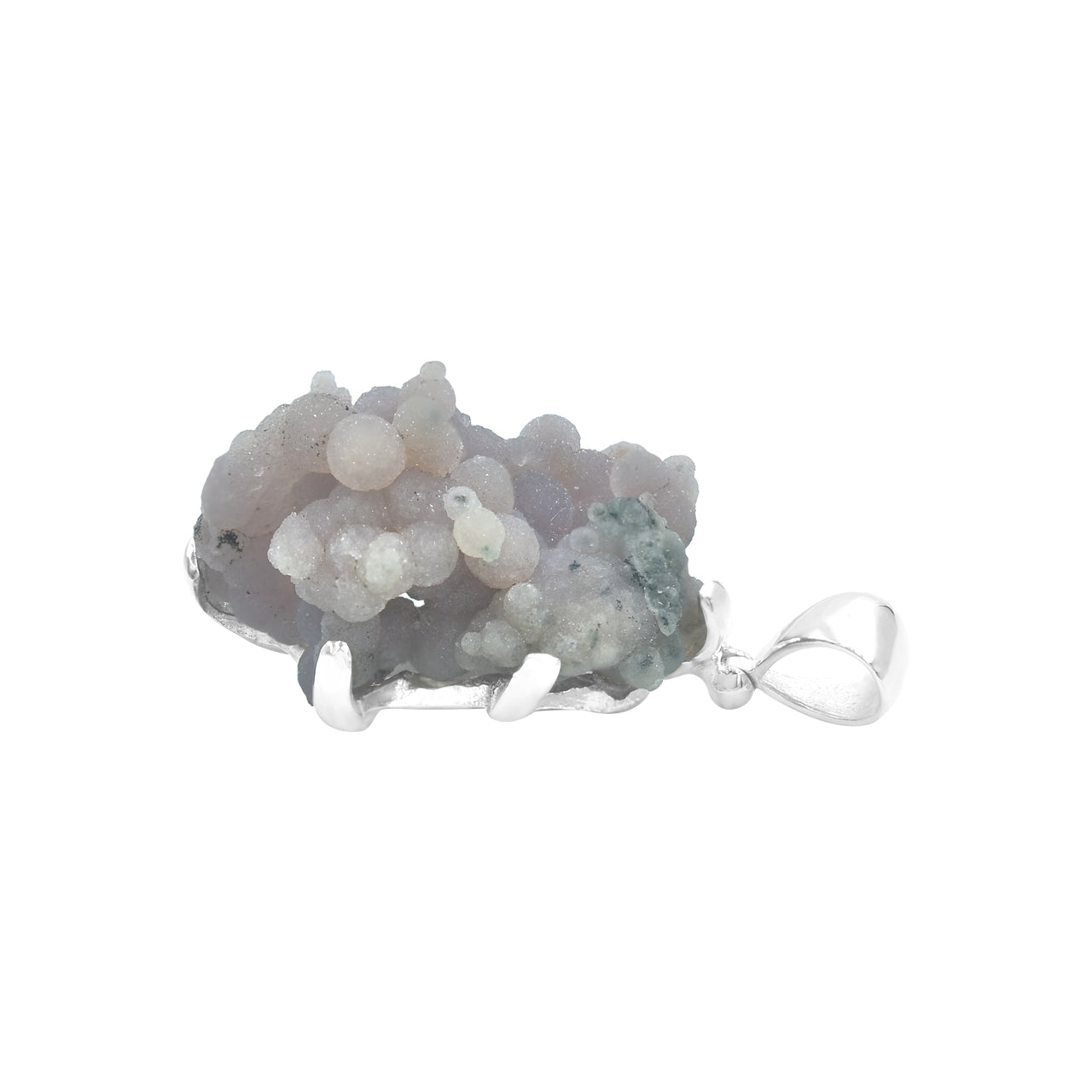Starborn Grape Chalcedony Pendant in Sterling Silver