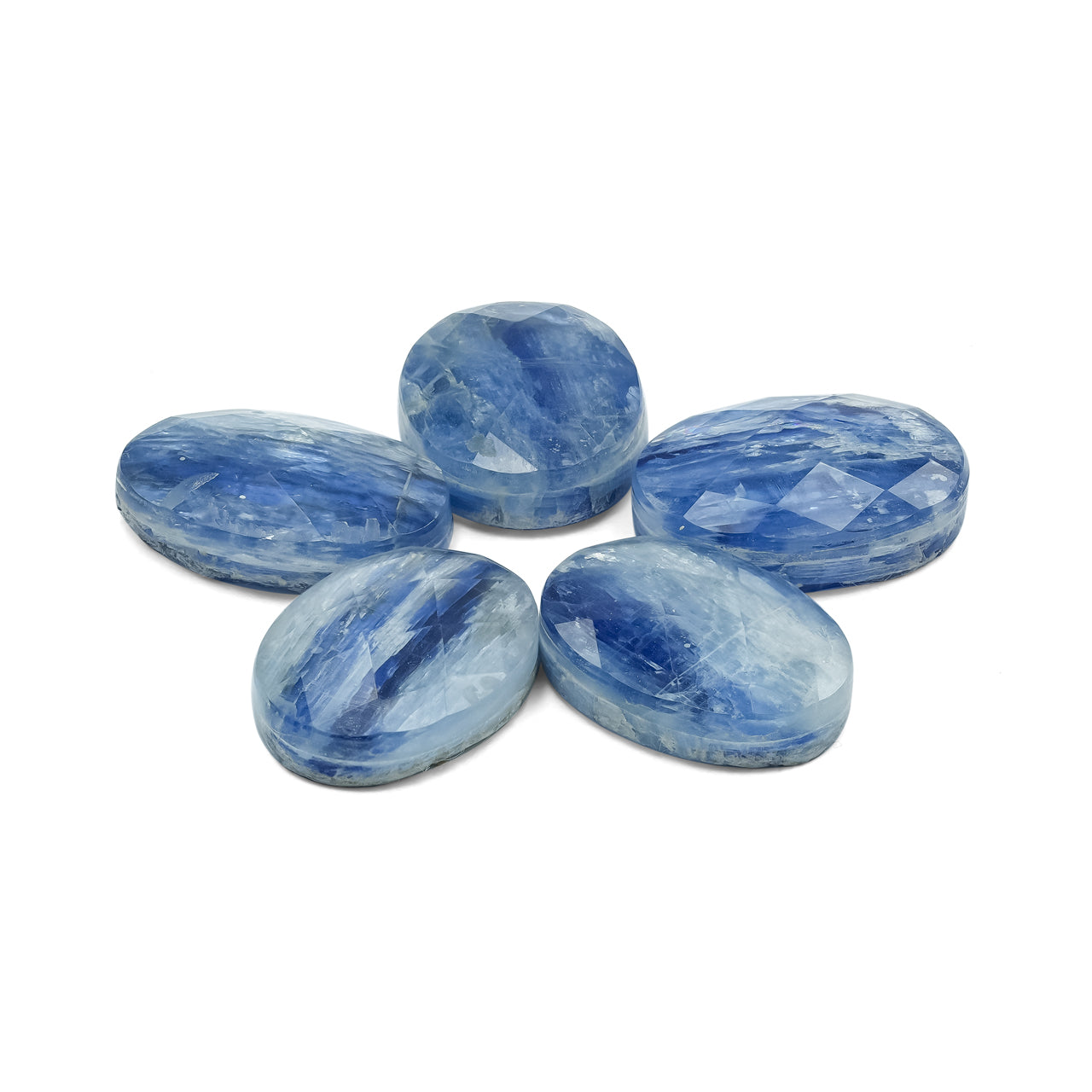Starborn Faceted Kyanite Doublet Oval Cabochon - 1 Piece