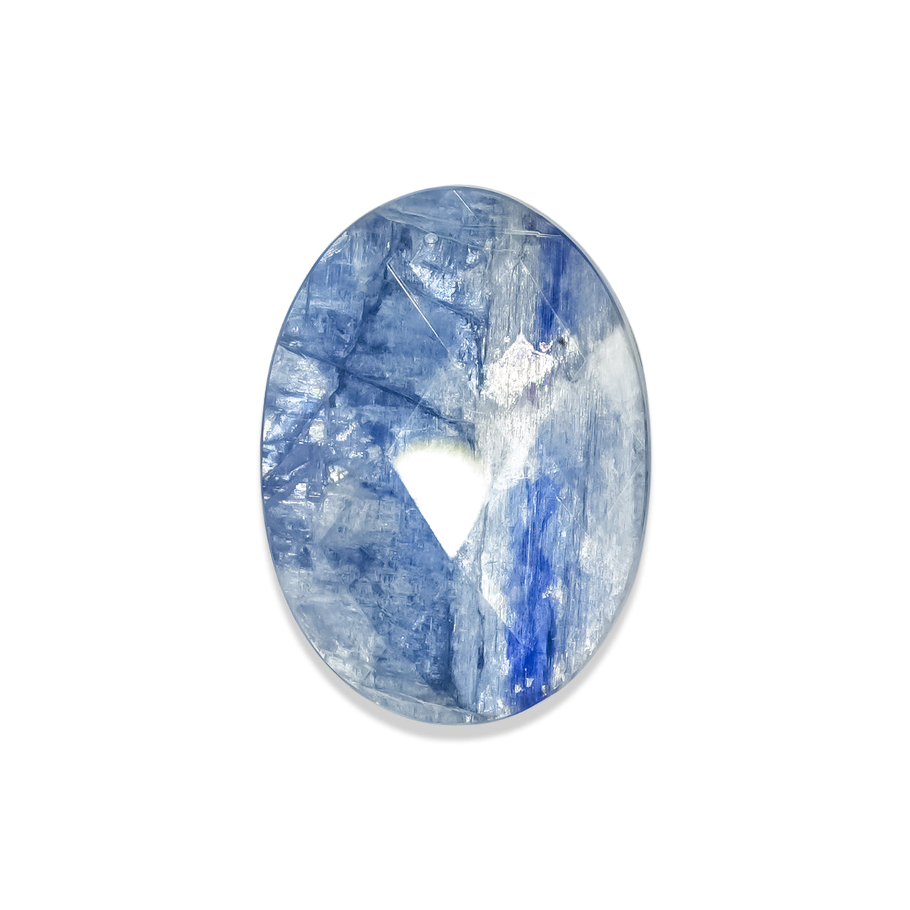 Starborn Faceted Kyanite Doublet Oval Cabochon - 1 Piece