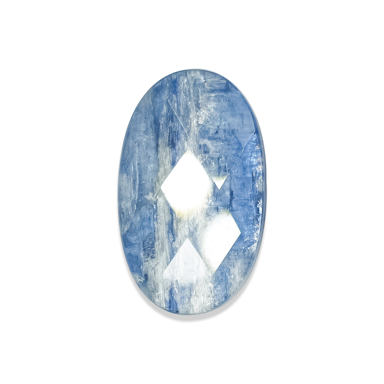 Starborn Faceted Kyanite Doublet Oval Cabochon - 1 Piece