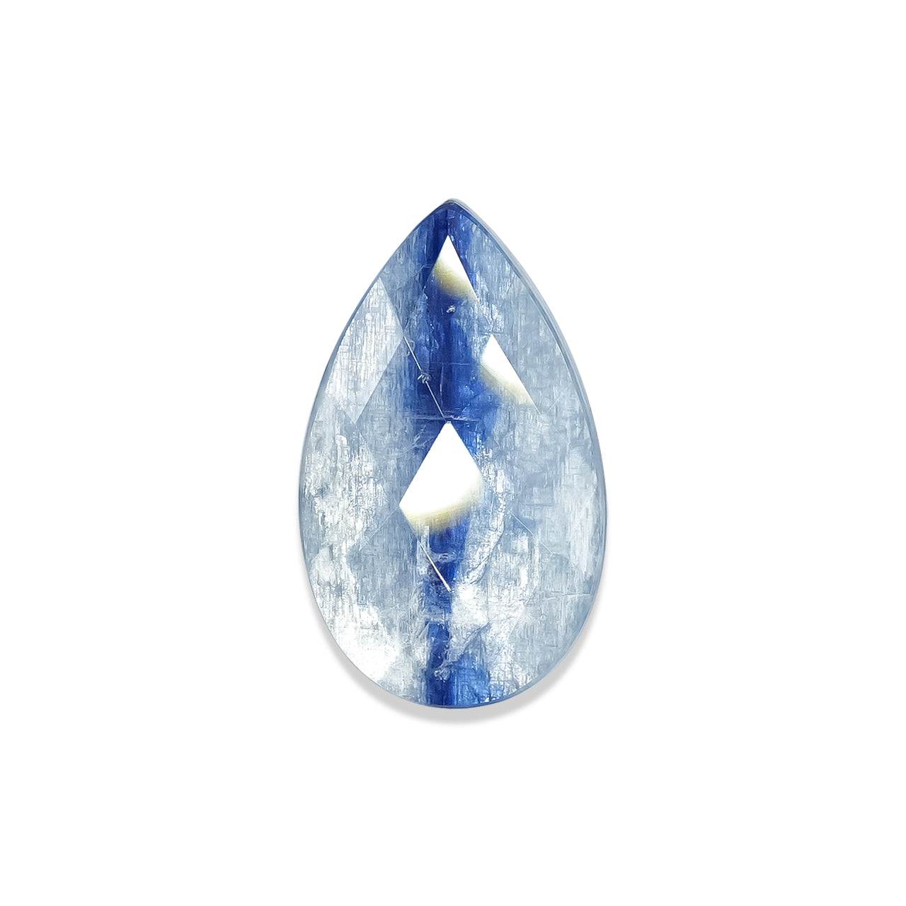 Starborn Faceted Kyanite Doublet Pear Cabochon- 1 Piece