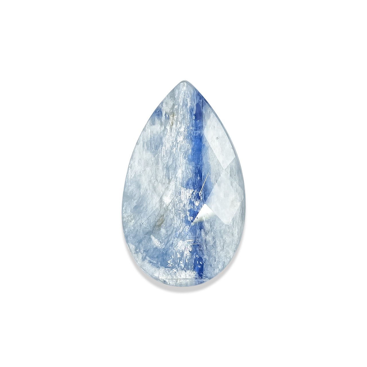 Starborn Faceted Kyanite Doublet Pear Cabochon- 1 Piece