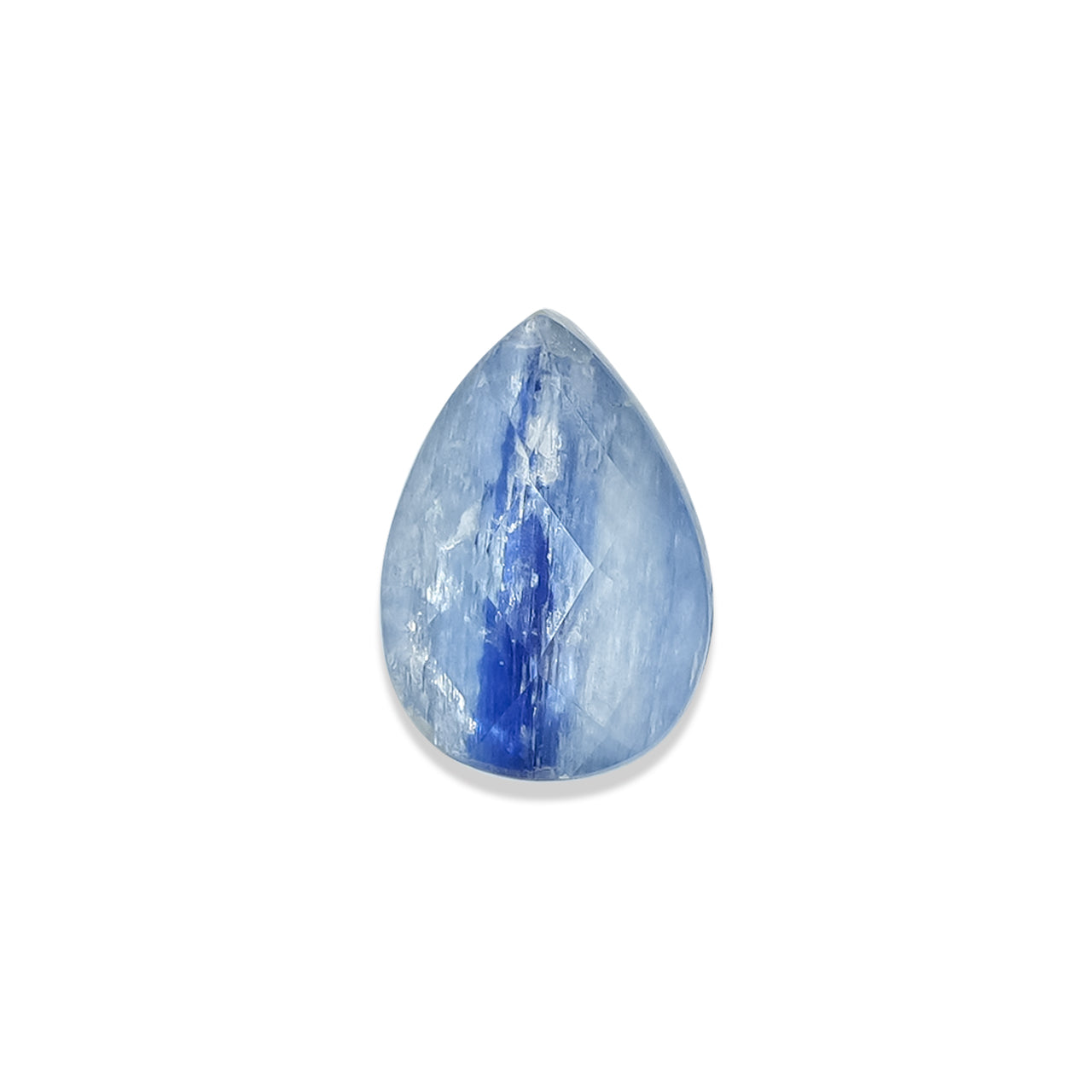 Starborn Faceted Kyanite Doublet Pear Cabochon- 1 Piece
