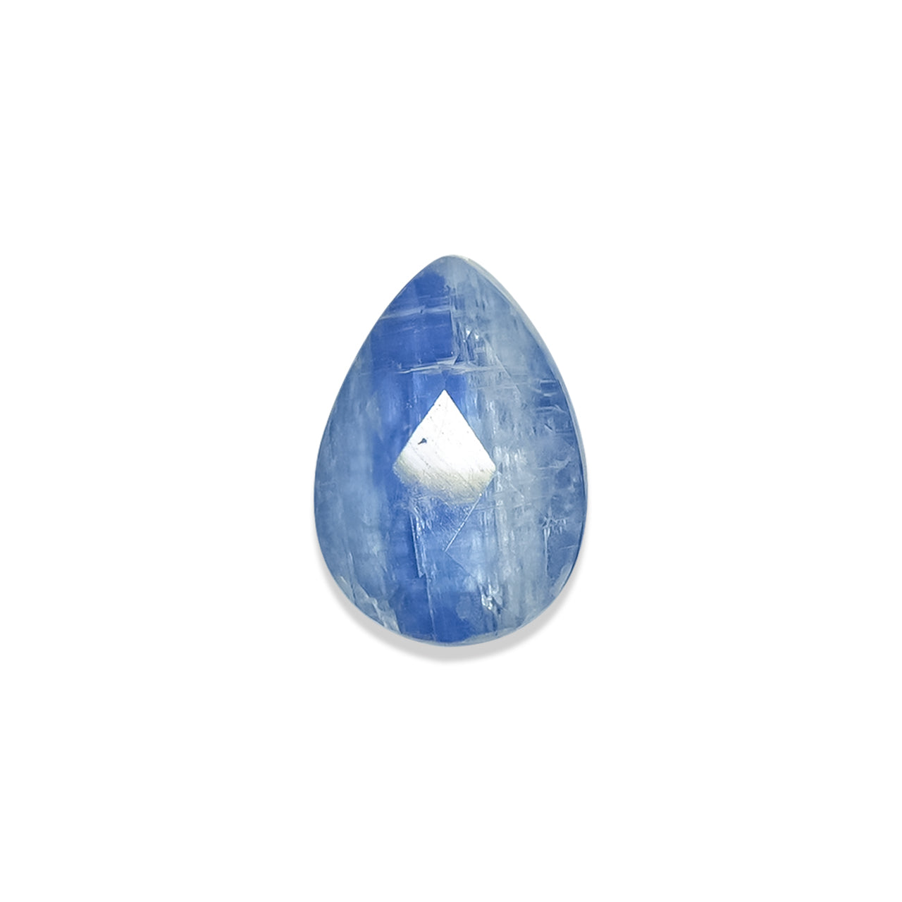Starborn Faceted Kyanite Doublet Pear Cabochon- 1 Piece