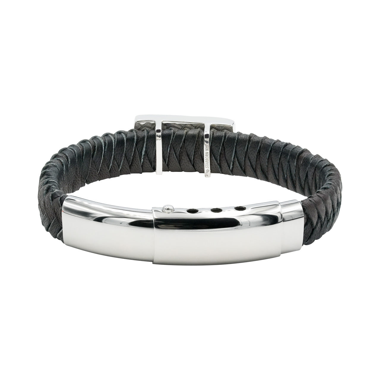 Starborn Campo del Cielo Meteorit Herren Lederarmband