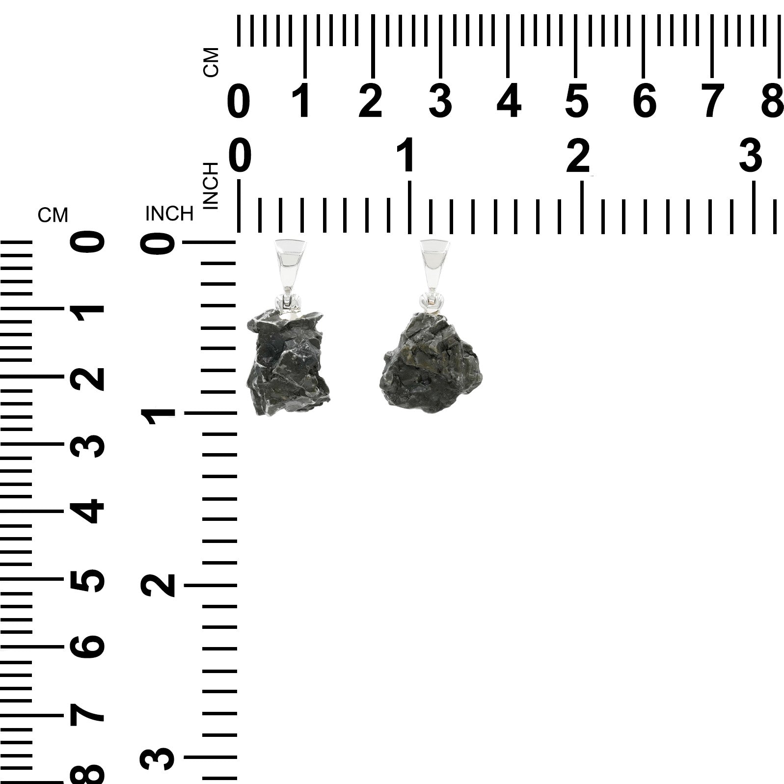 Colgante de meteorito Starborn Campo del Cielo en plata de ley 