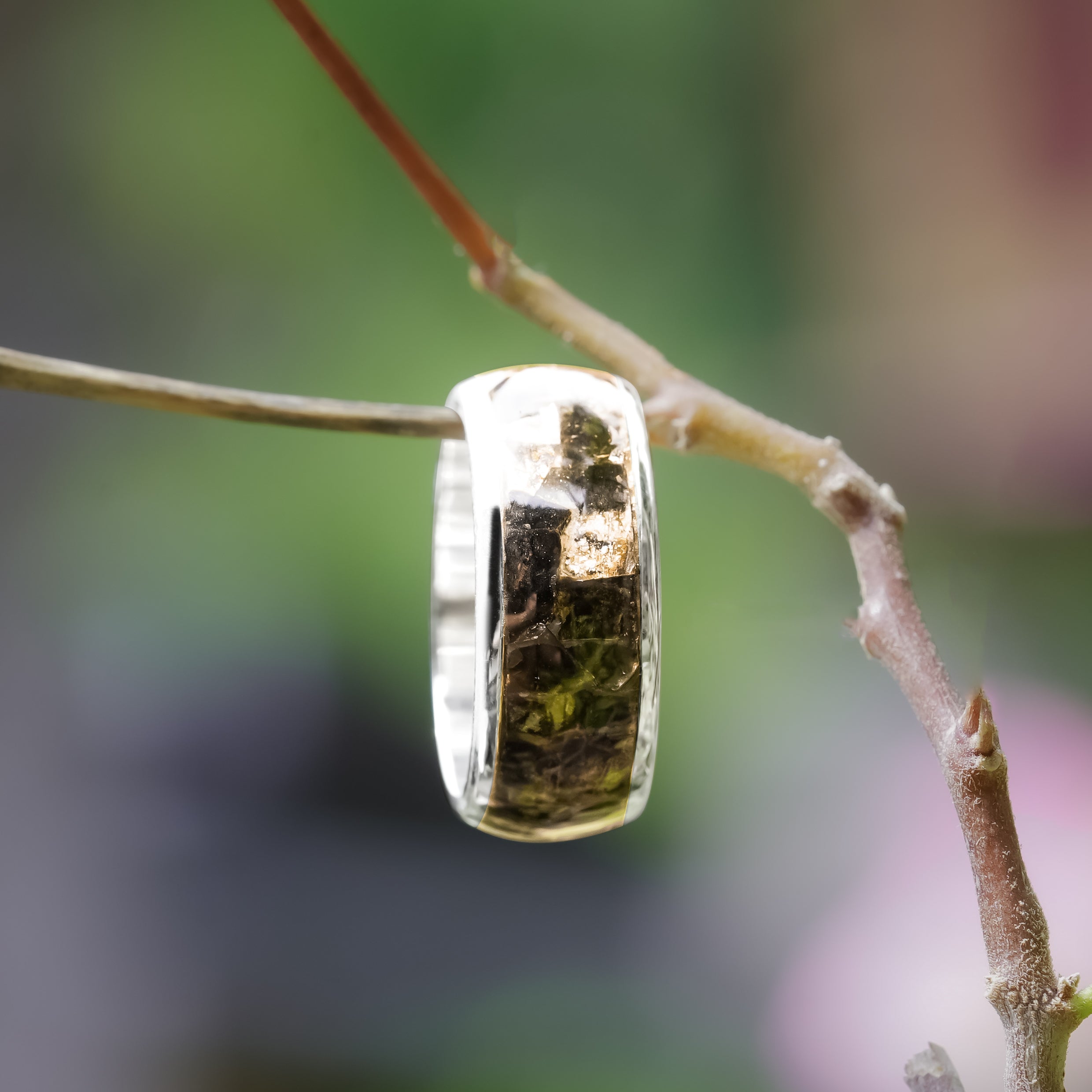Golden Muscovite Ring