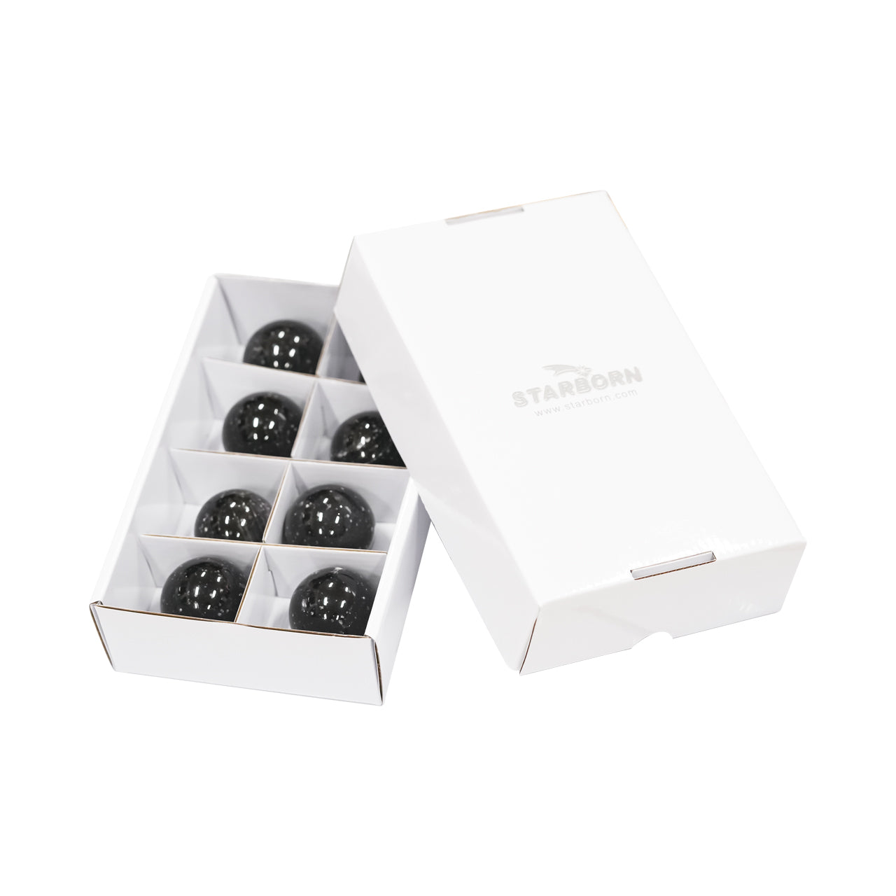 Galaxy Obsidian Sphere 700 Grams - 8 pcs