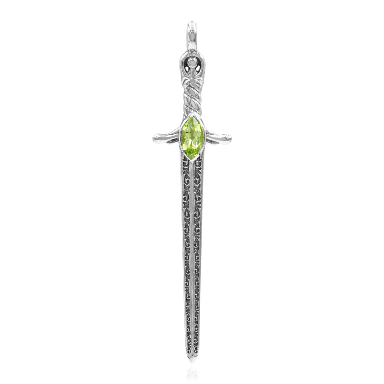 Starborn Small Sword Pendant in Sterling Silver