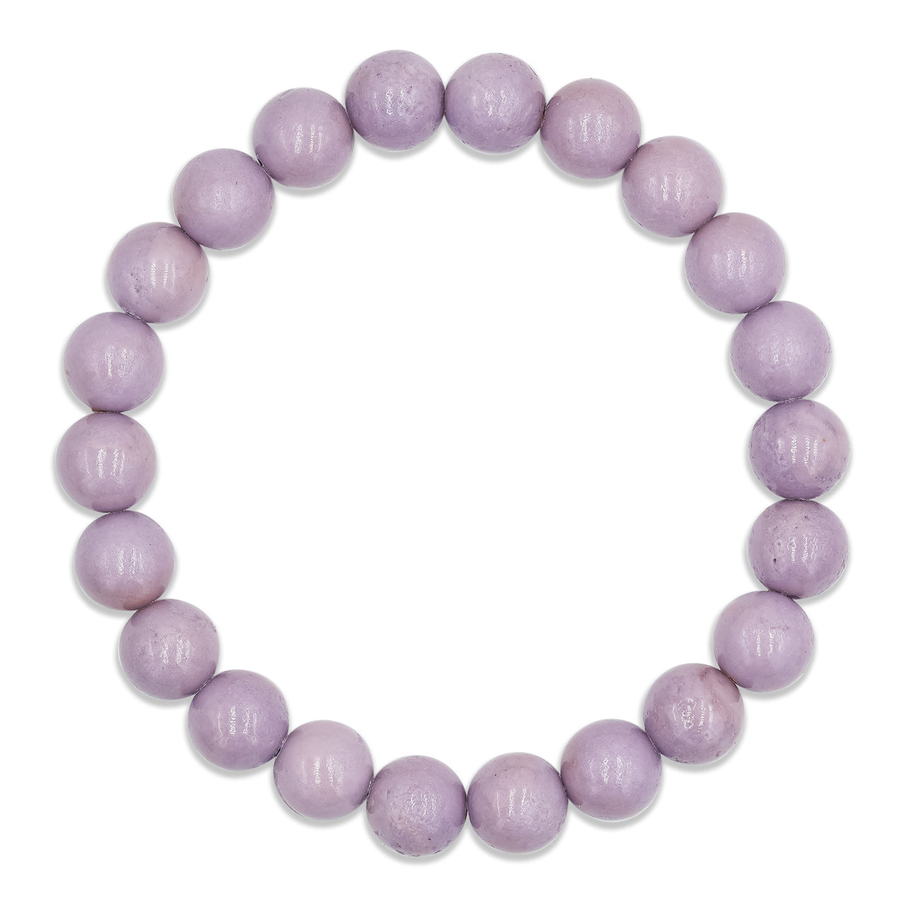 Phosphosiderite 8mm Bead Bracelet