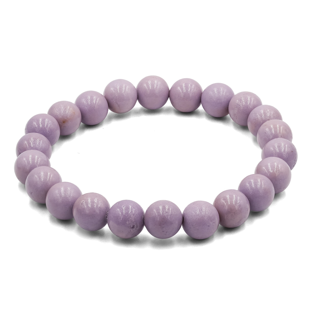 Phosphosiderite 8mm Bead Bracelet