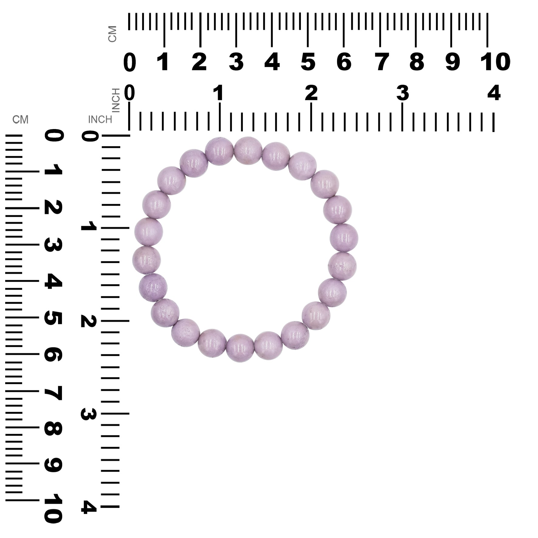 Phosphosiderite 8mm Bead Bracelet