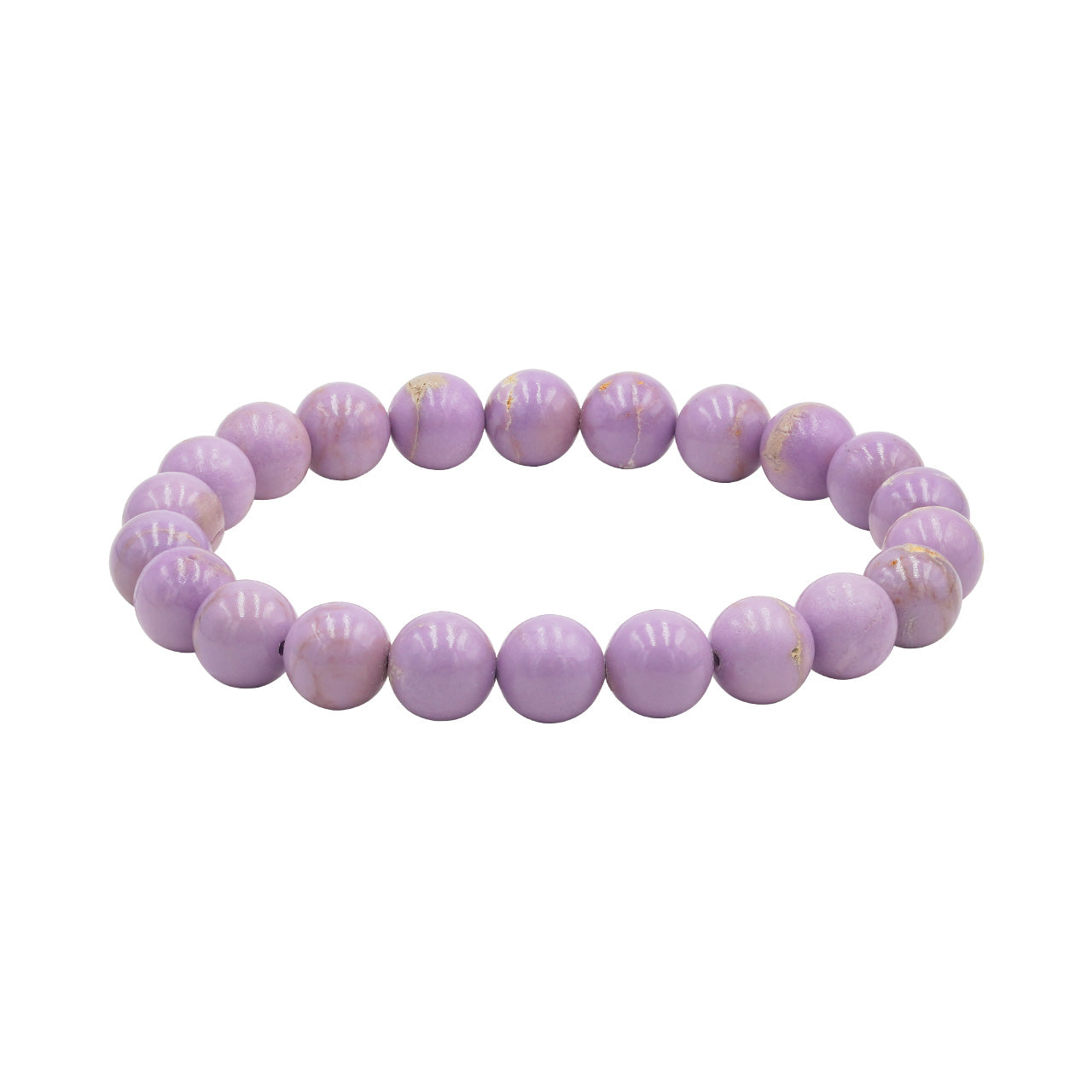 Starborn Phosphosiderite Elastic Beaded Bracelet