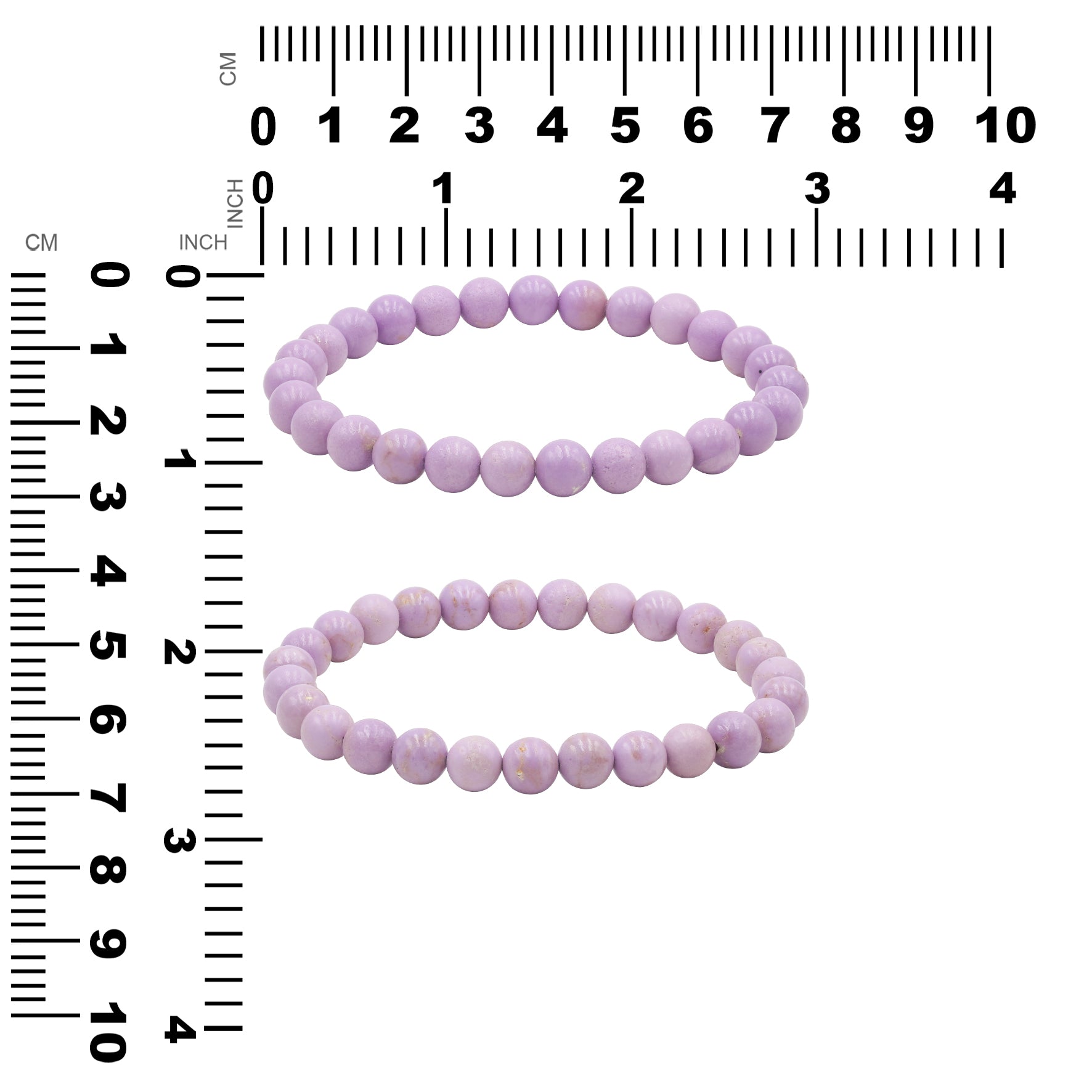Starborn Phosphosiderite Elastic Beaded Bracelet