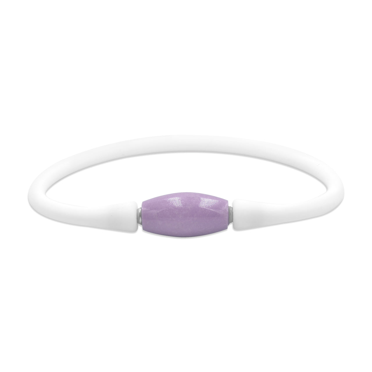 Starborn Phosphosiderit Trommelperlen Silikonarmband
