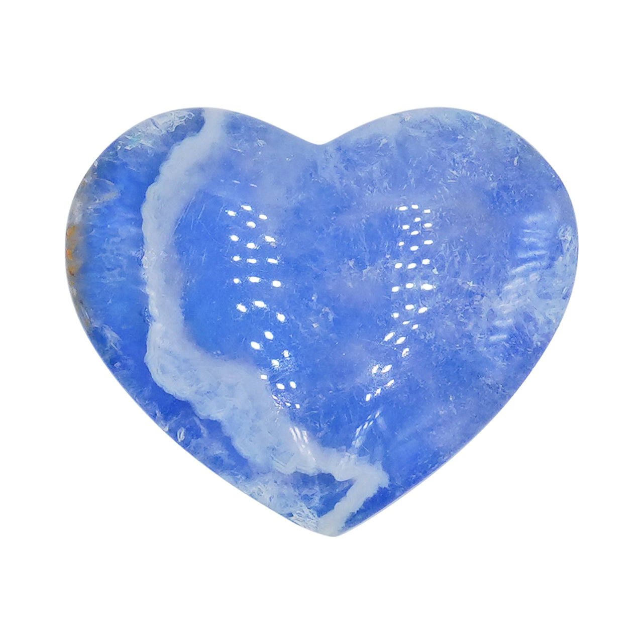 Starborn Corazón Pluma Ágata Doblete - 1 pieza
