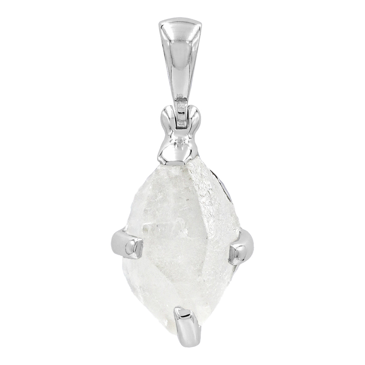 Starborn Phenakite Prongset Pendant in Sterling Silver