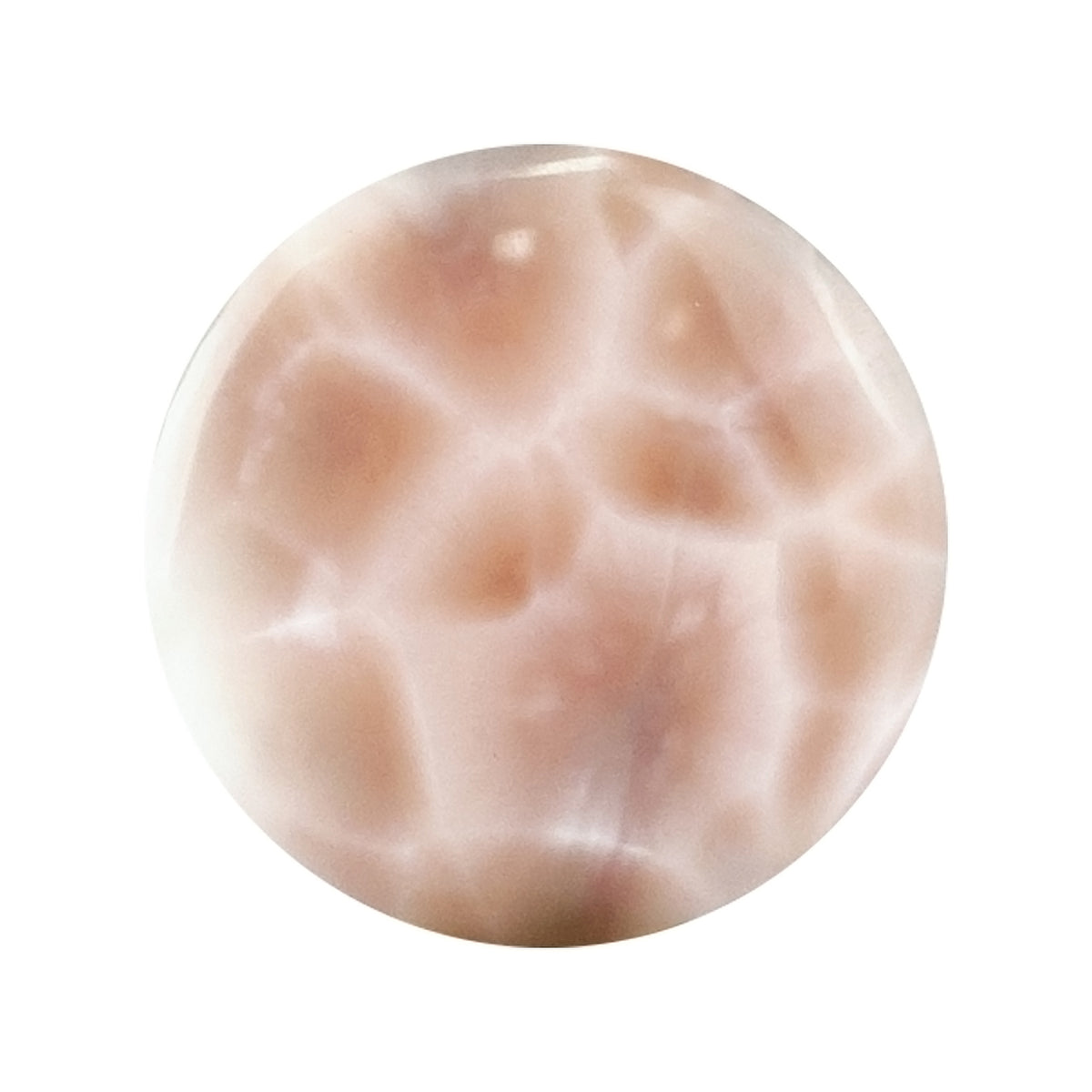 Starborn Pink Natrolite Round Cabochon - 1 Piece