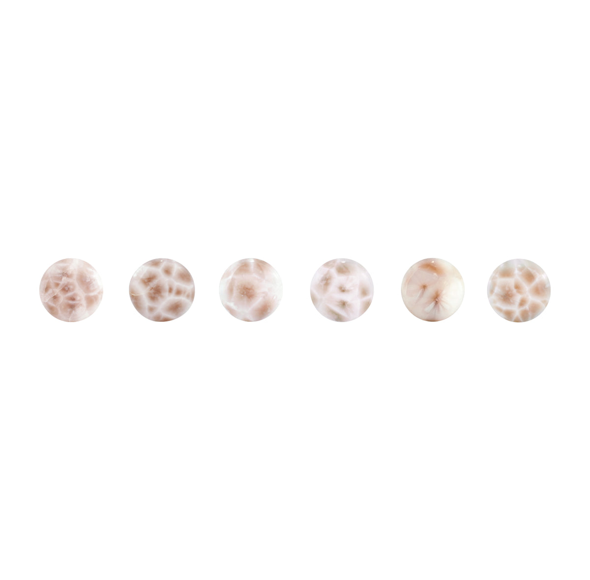 Starborn Pink Natrolite Round Cabochon - 1 Piece