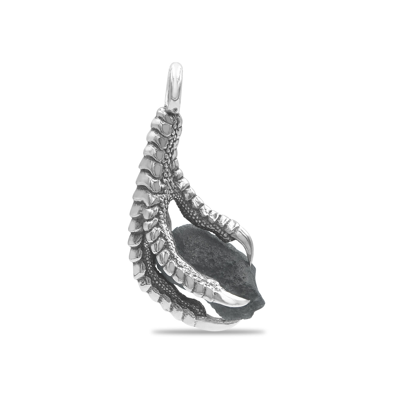 Colgante con forma de garra de águila y piedras preciosas de Starborn en plata de ley