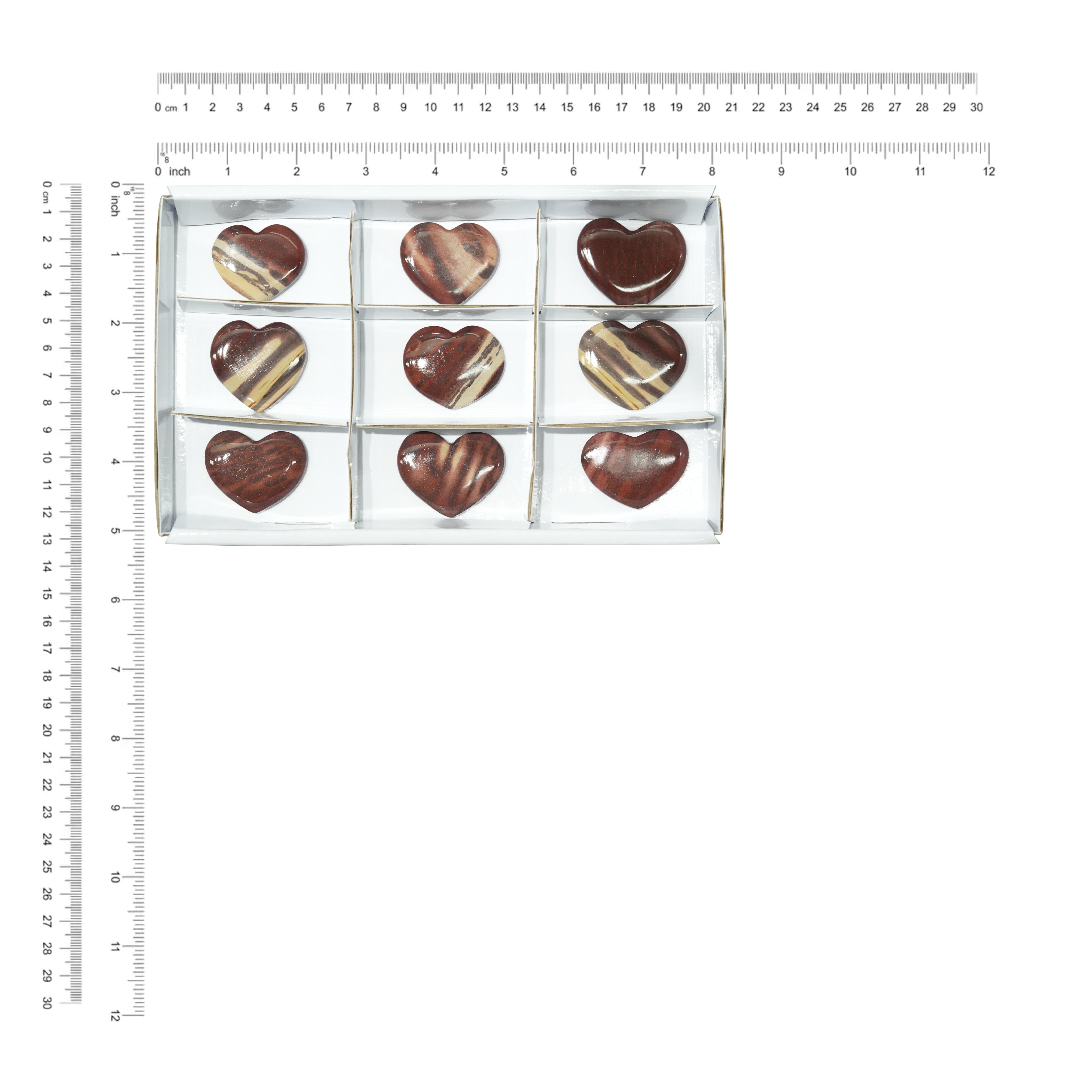 Corazón de Piedra Impresa Starborn 100 gramos - 9 piezas