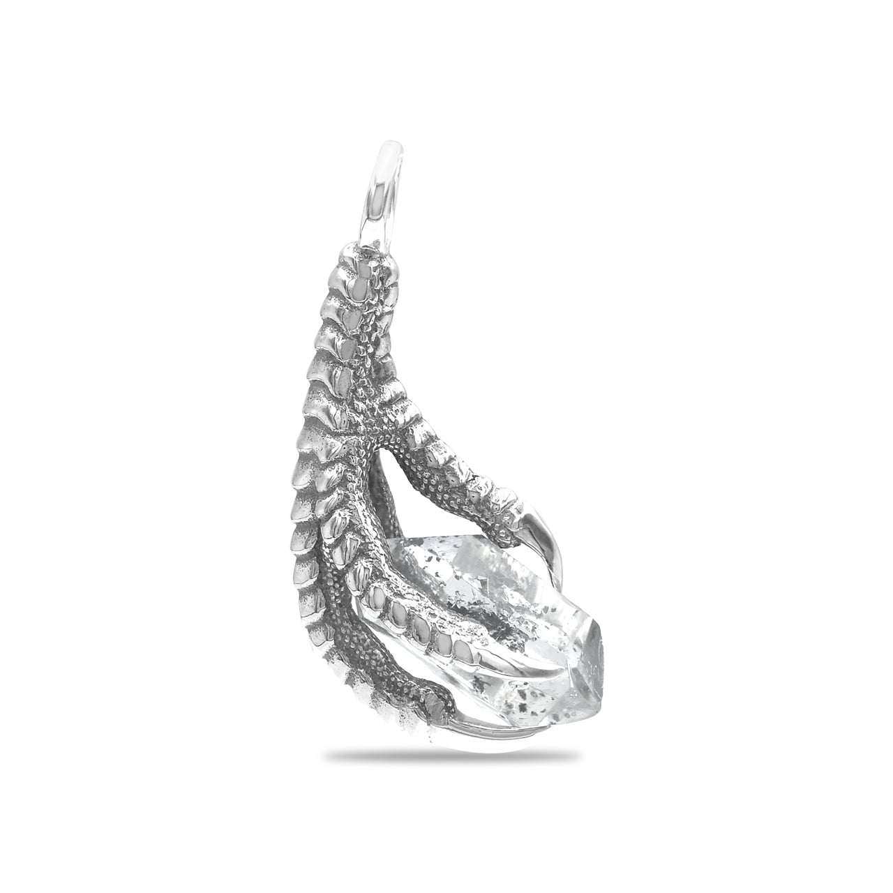 Colgante con forma de garra de águila y piedras preciosas de Starborn en plata de ley