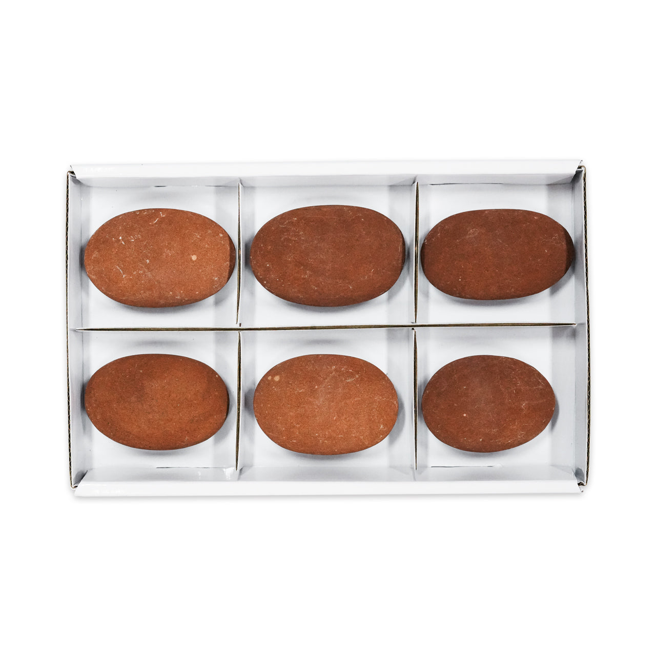 Starborn Sedona Vortex Red Rock Palm Stone 350 gramos - 6 piezas