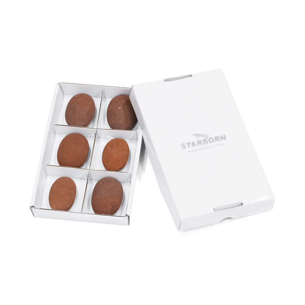 Starborn Sedona Vortex Red Rock Palm Stone 350 gramos - 6 piezas