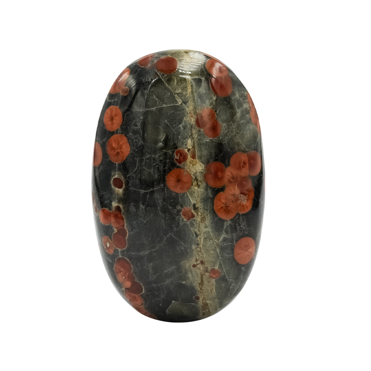 Red Planet Obsidian Palm Stones - 1 Piece| Starborn Creations