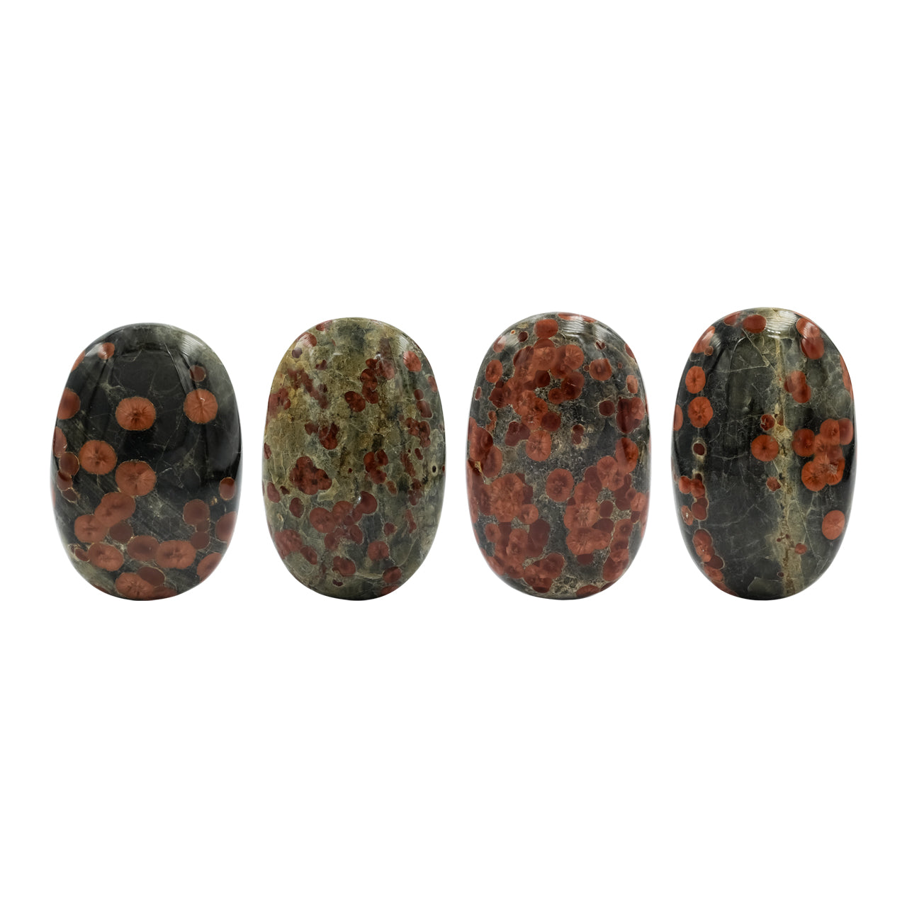 Red Planet Obsidian Palm Stones