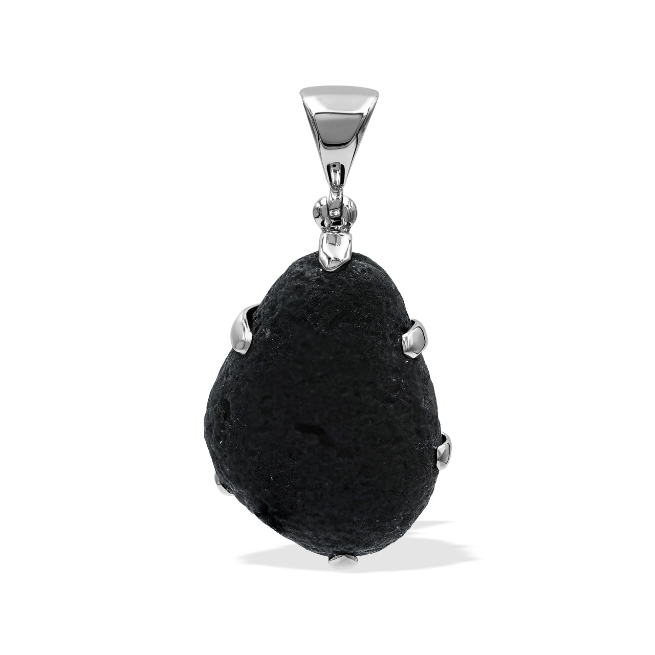 Colgante con puntas de saffordita Starborn en plata de ley