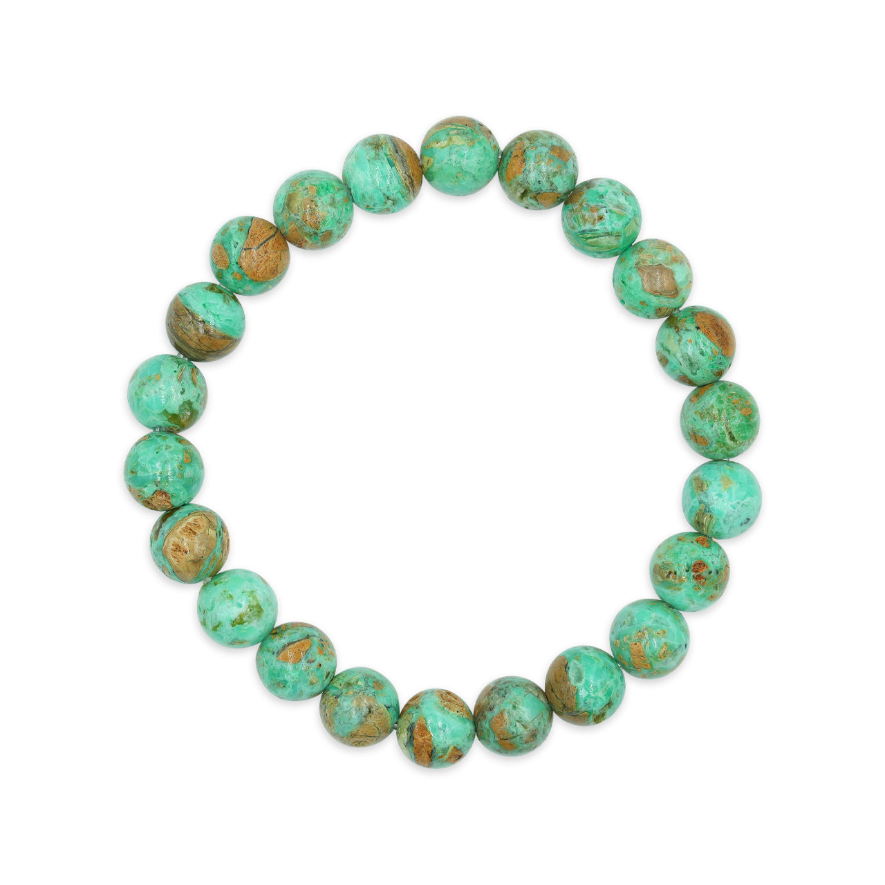 Starborn Smithsonite Beaded Elastic Bracelet
