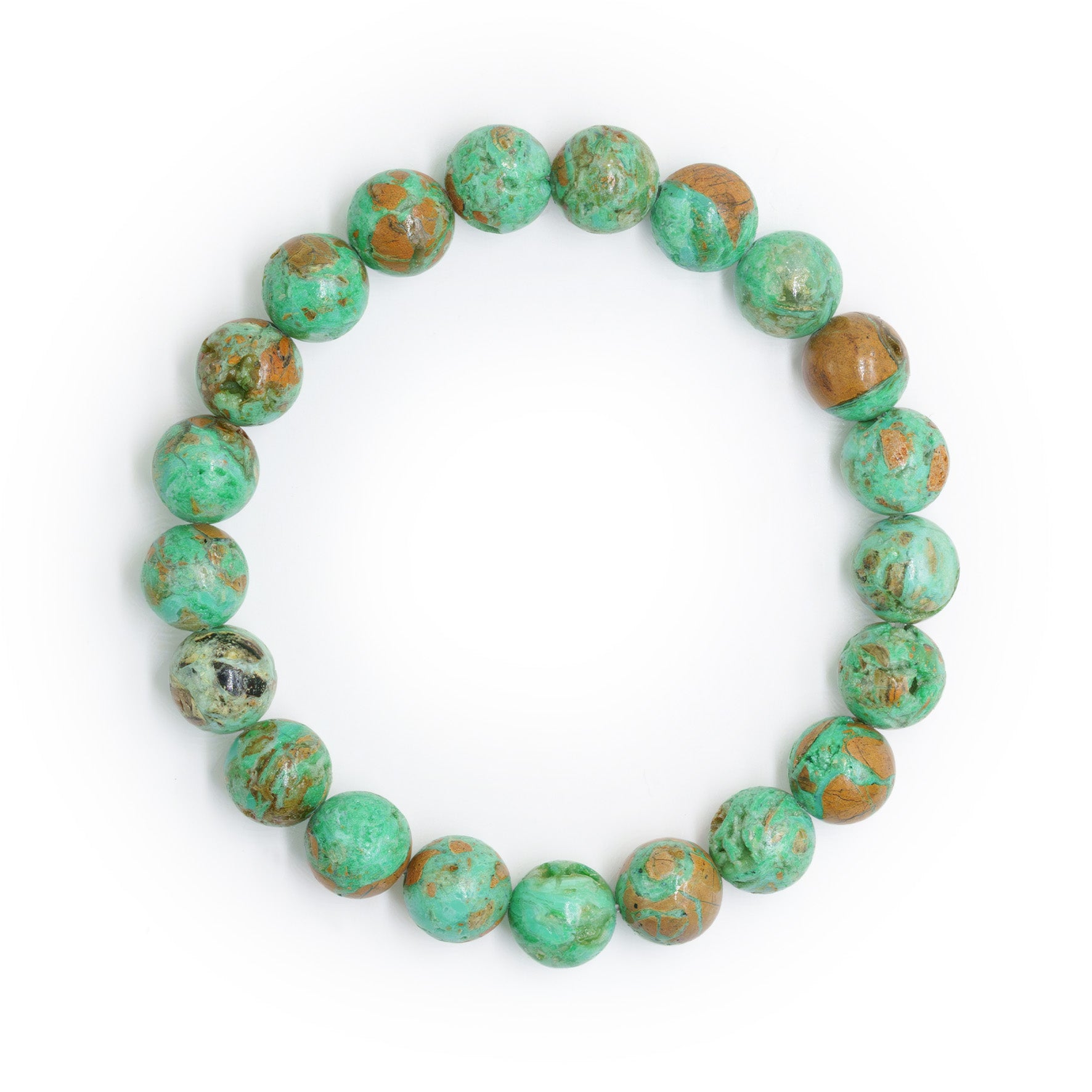 Starborn Smithsonite Beaded Elastic Bracelet