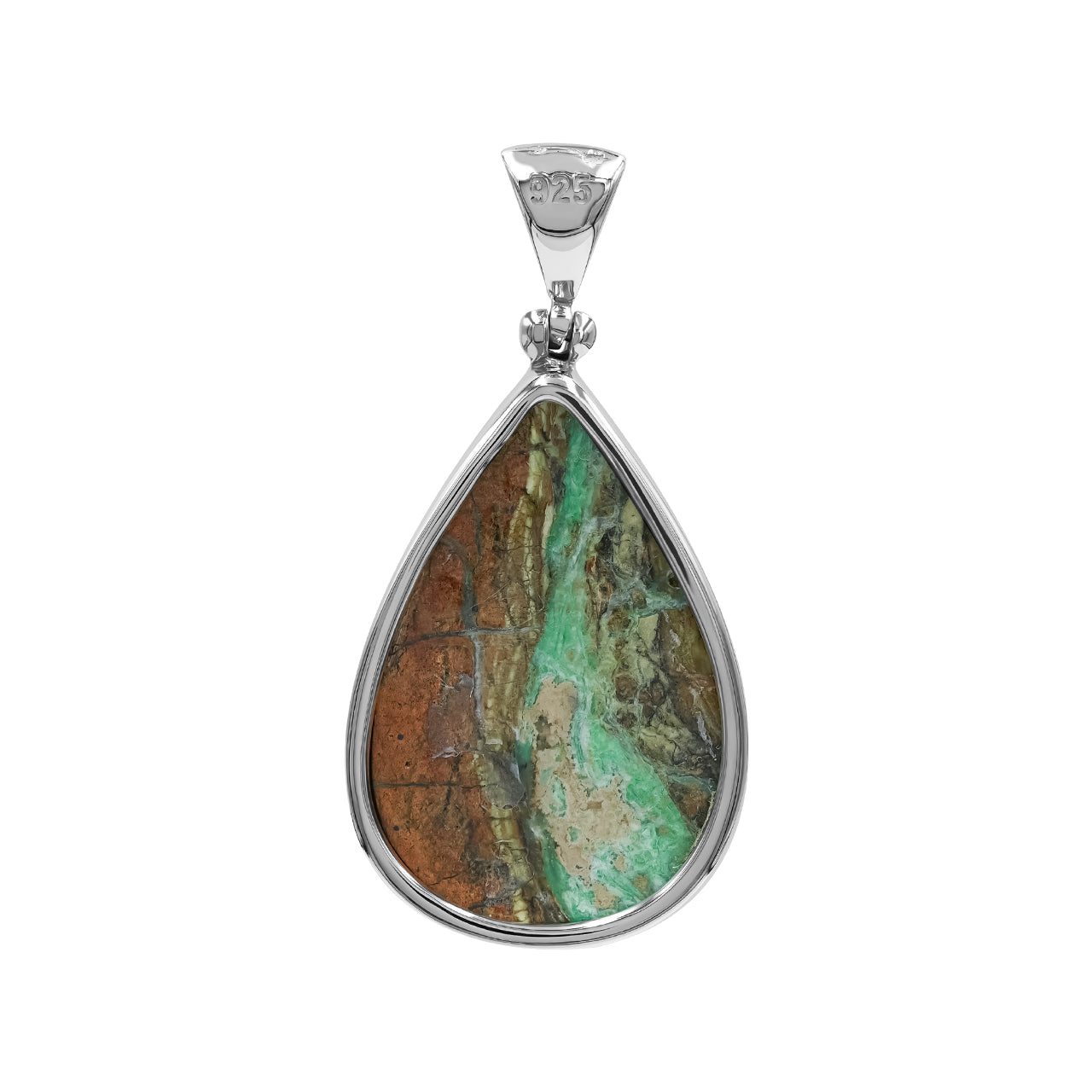 Smithsonite Pear Pendant