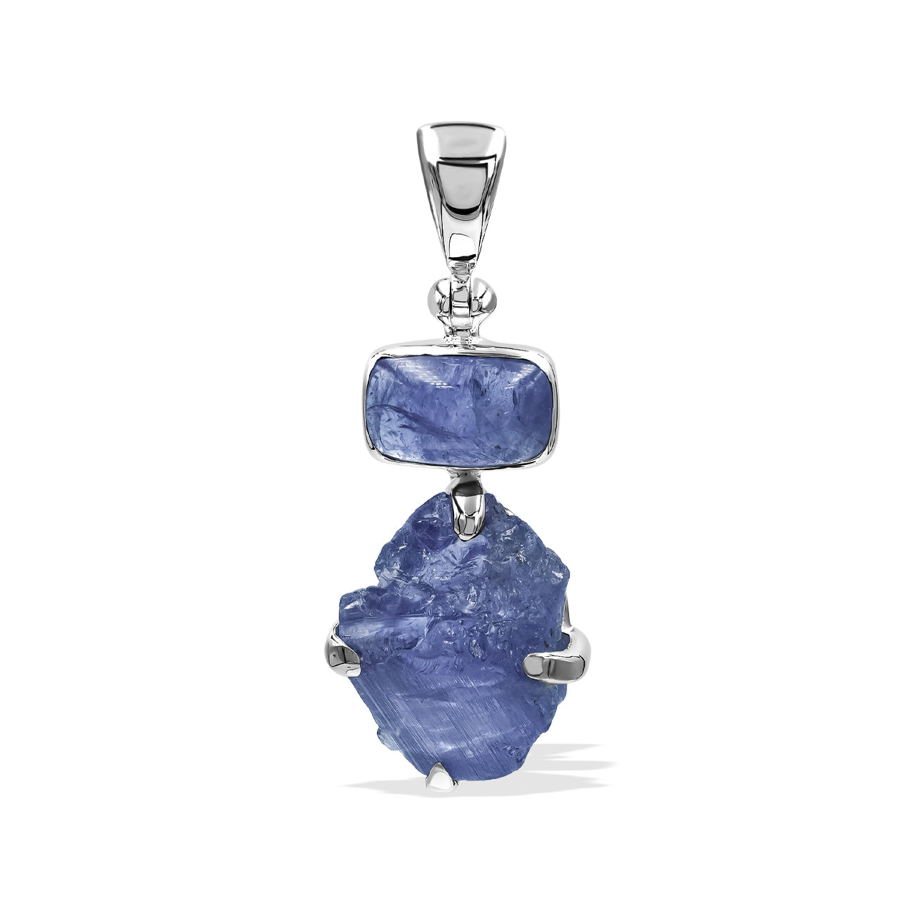 Starborn Tanzanite Multi-Stone Pendant in Sterling Silver