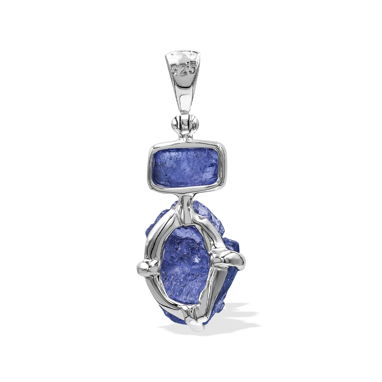 Starborn Tanzanite Multi-Stone Pendant in Sterling Silver