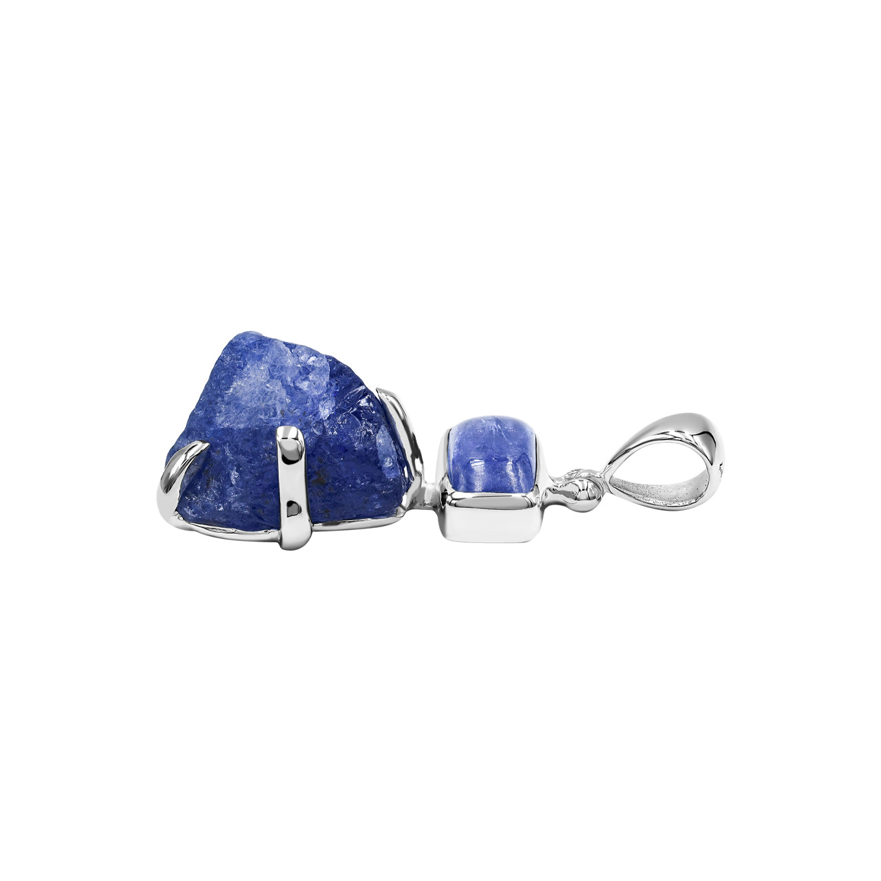 Starborn Tanzanite Multi-Stone Pendant in Sterling Silver