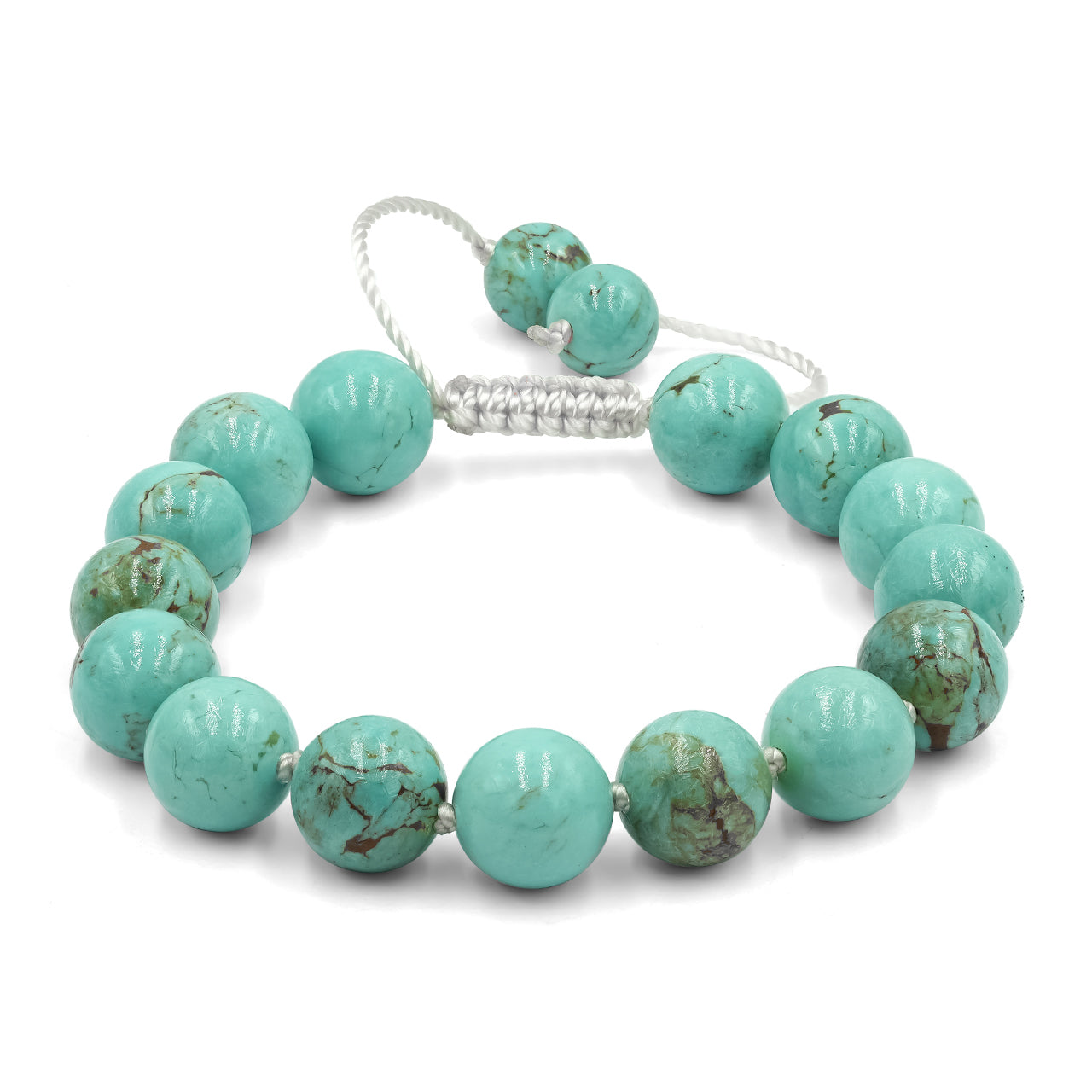 Turquoise Adjustable Bead Bracelet | Starborn Creations