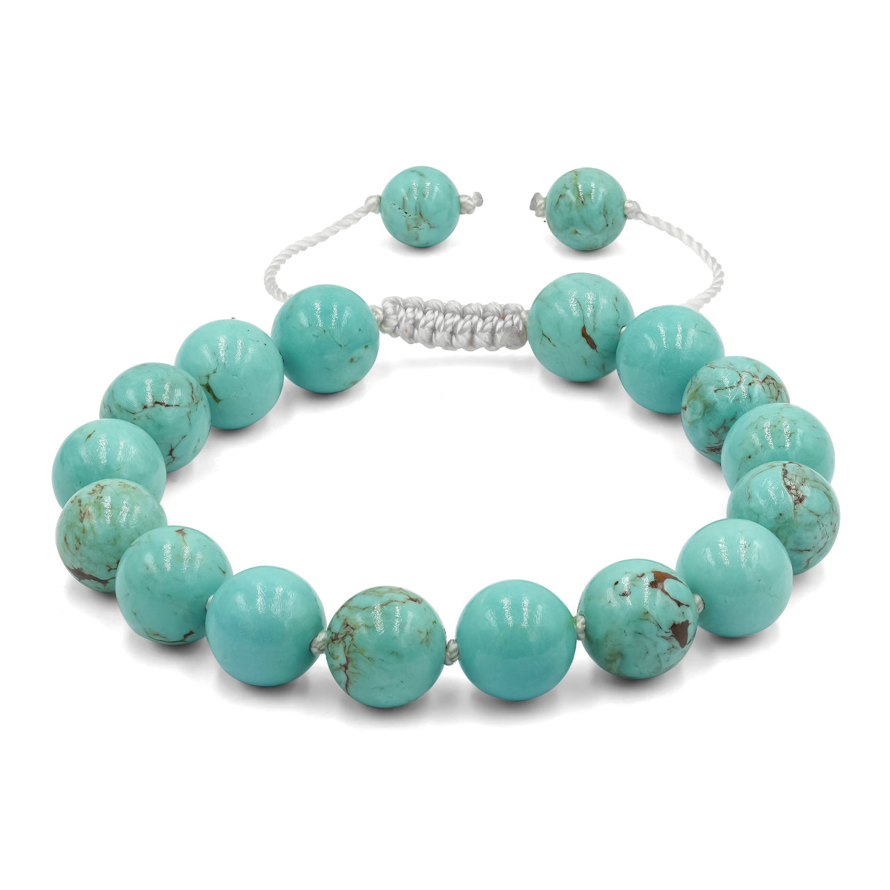 Starborn Turquoise Adjustable Beaded Bracelet