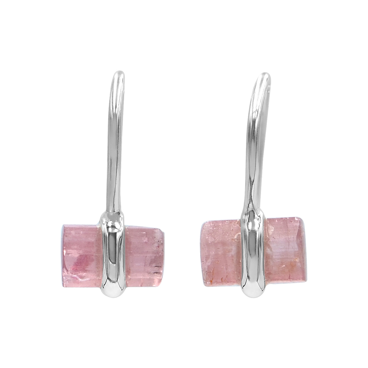 Starborn Horizontal set Tourmaline Crystal Drop Earrings