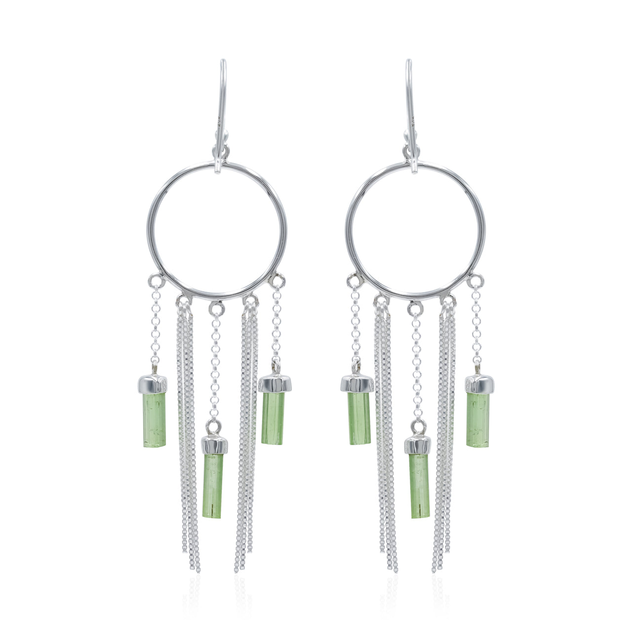 Starborn Crystal Boho Styles Earrings in Sterling Silver