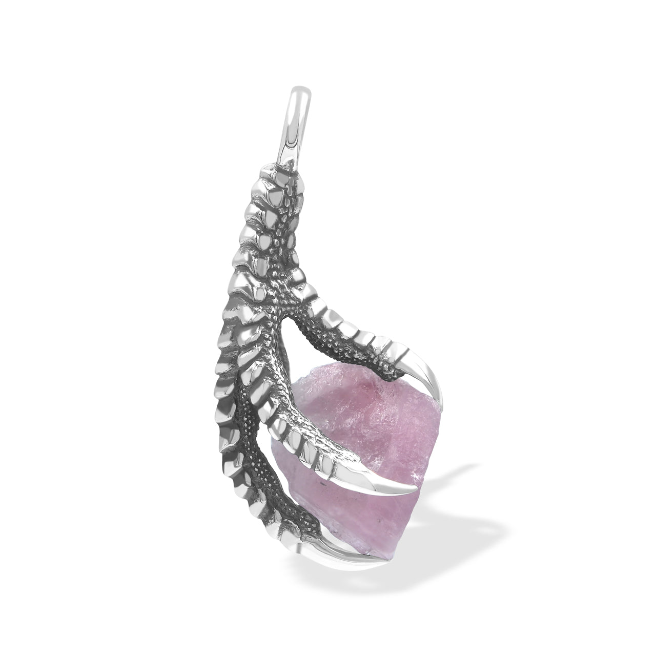 Colgante con forma de garra de águila y piedras preciosas de Starborn en plata de ley