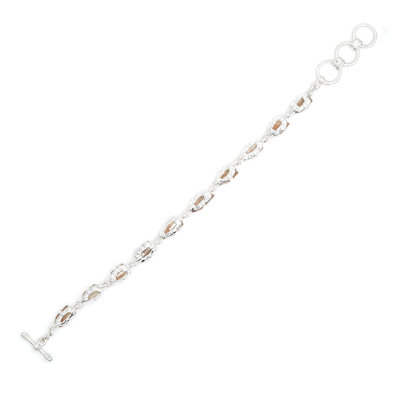 Starborn Utah Topaz Mountain Bracelet in Fine Sterling Silver