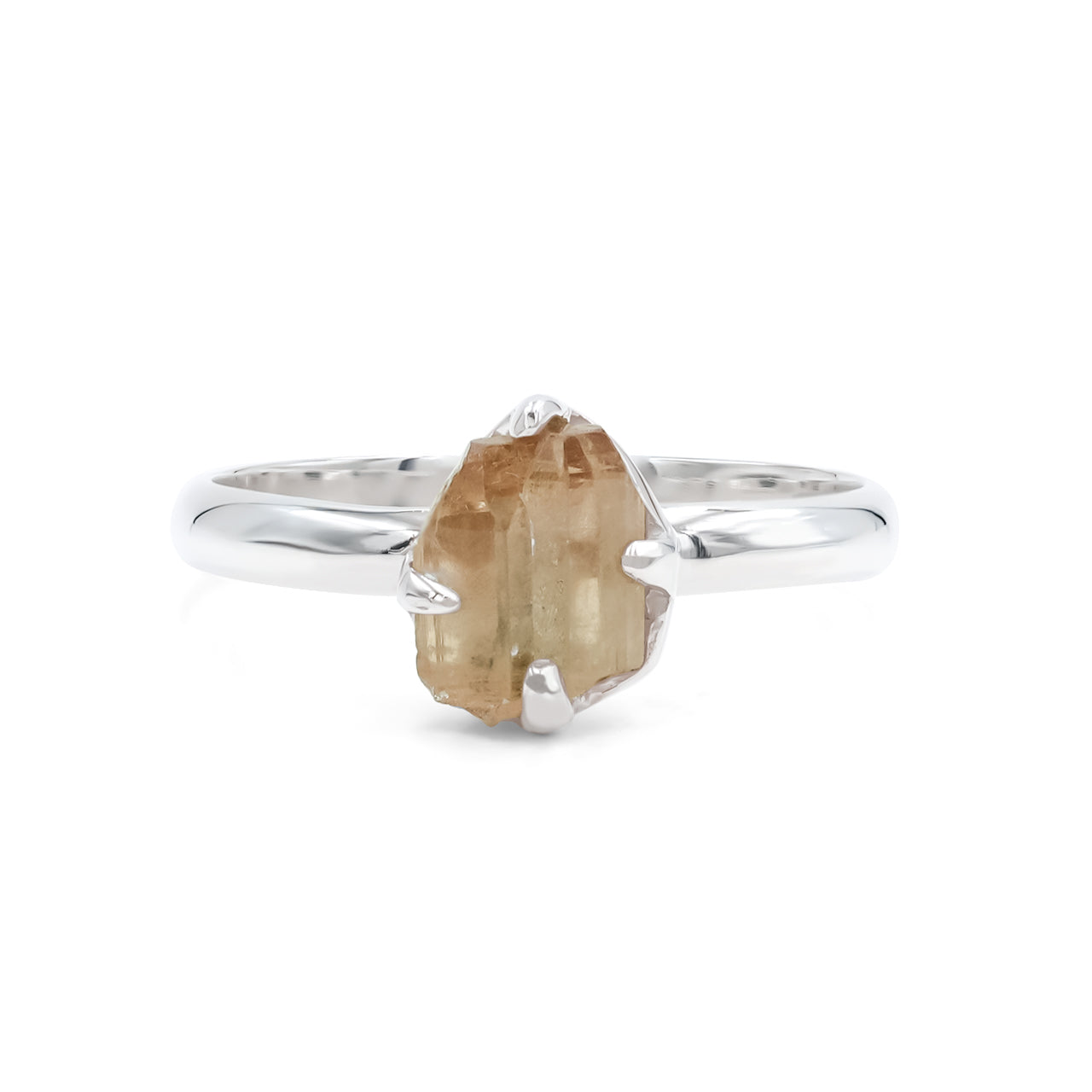 Starborn Utah Topaz Prong Set Ring in Sterling Silver