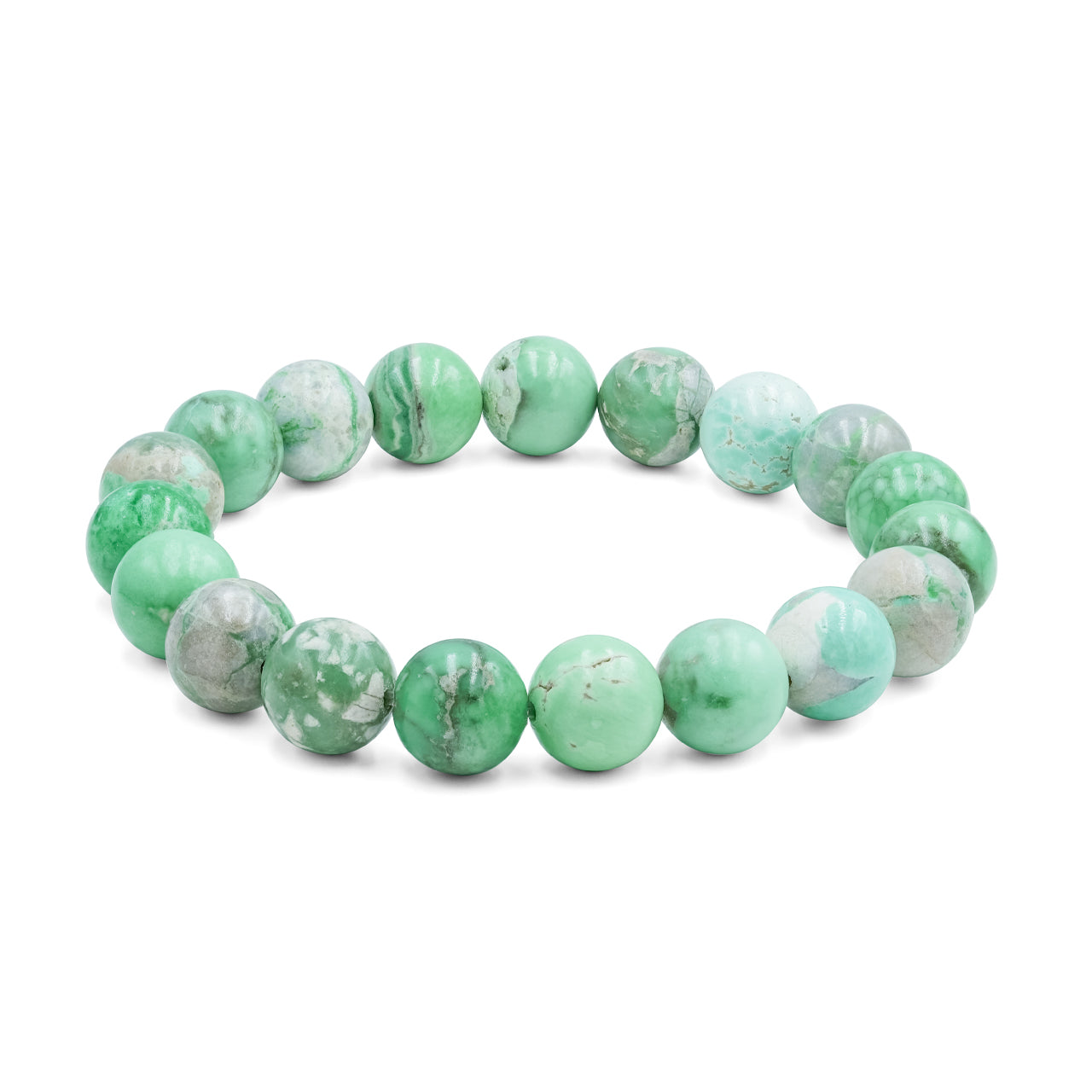 Starborn Variscite Elastic Beaded Bracelet
