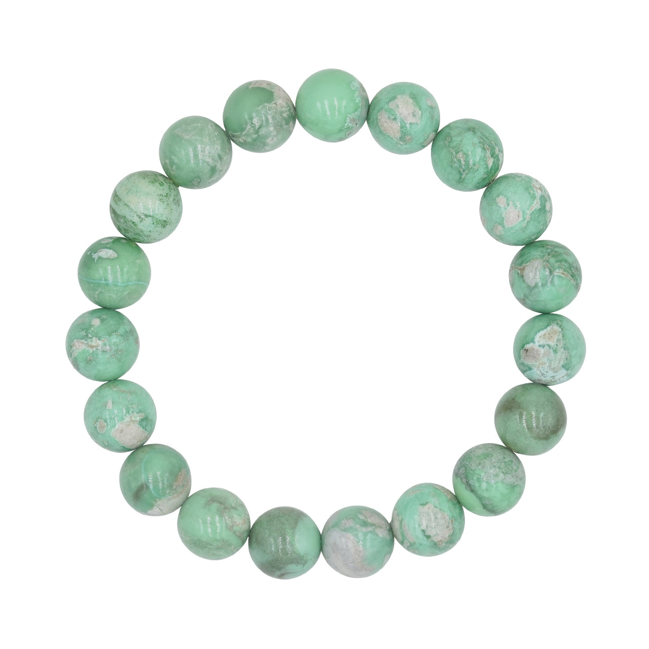 Starborn Variscite Elastic Beaded Bracelet