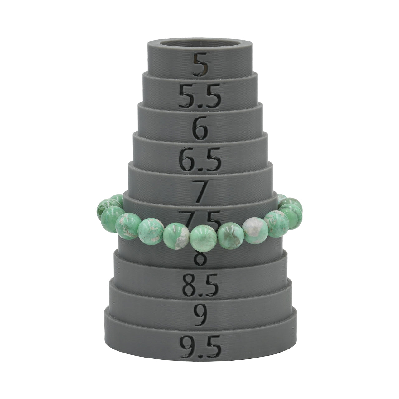 Starborn Variscite Elastic Beaded Bracelet