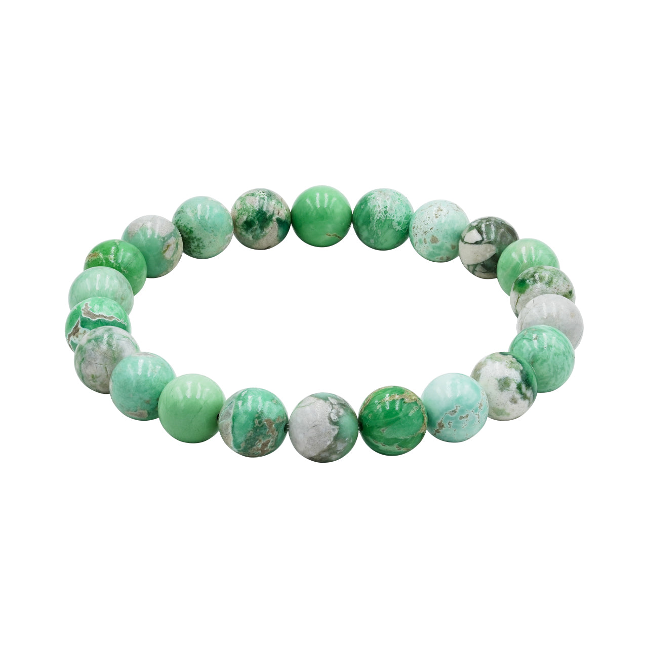 Starborn Variscite Elastic Beaded Bracelet